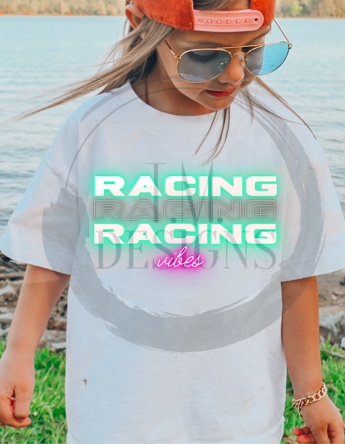 CUSTOM Stacked NEON Racing Vibes