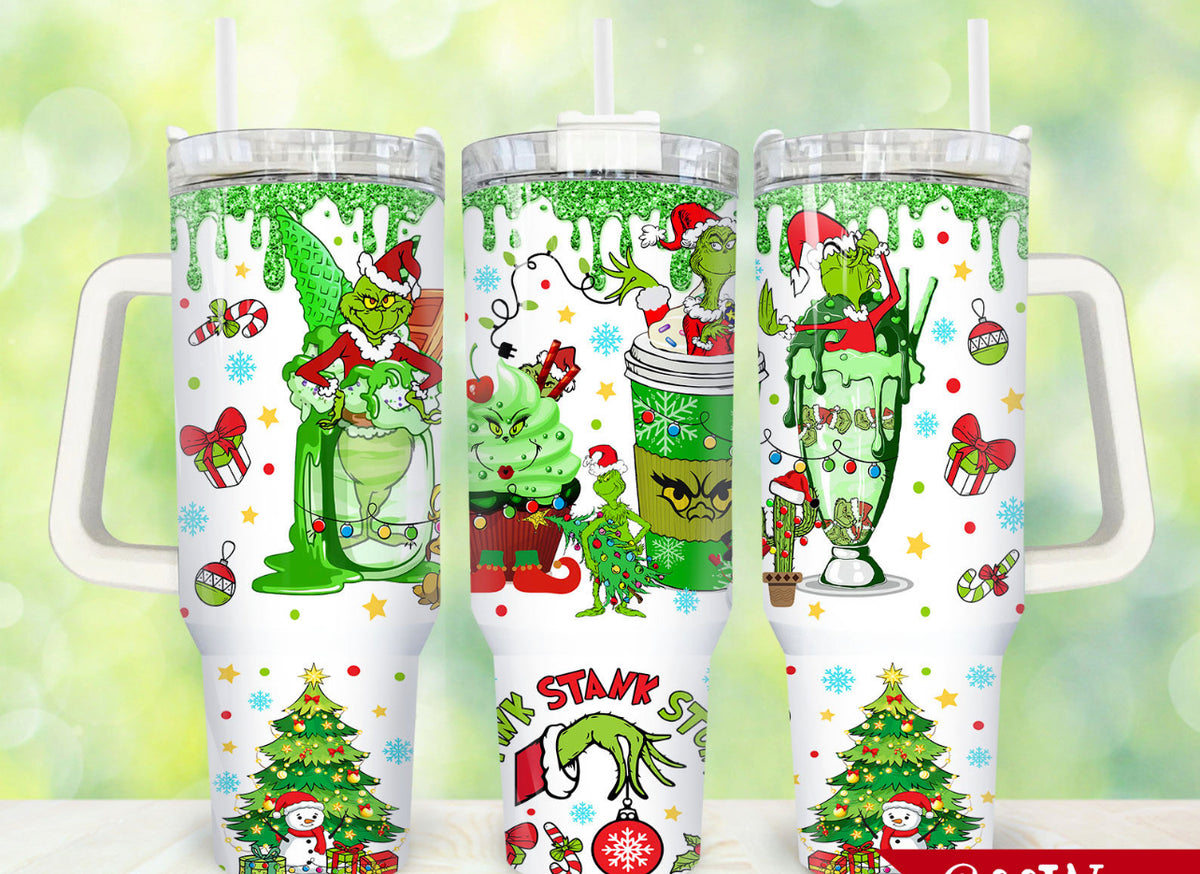 Grinch Cups