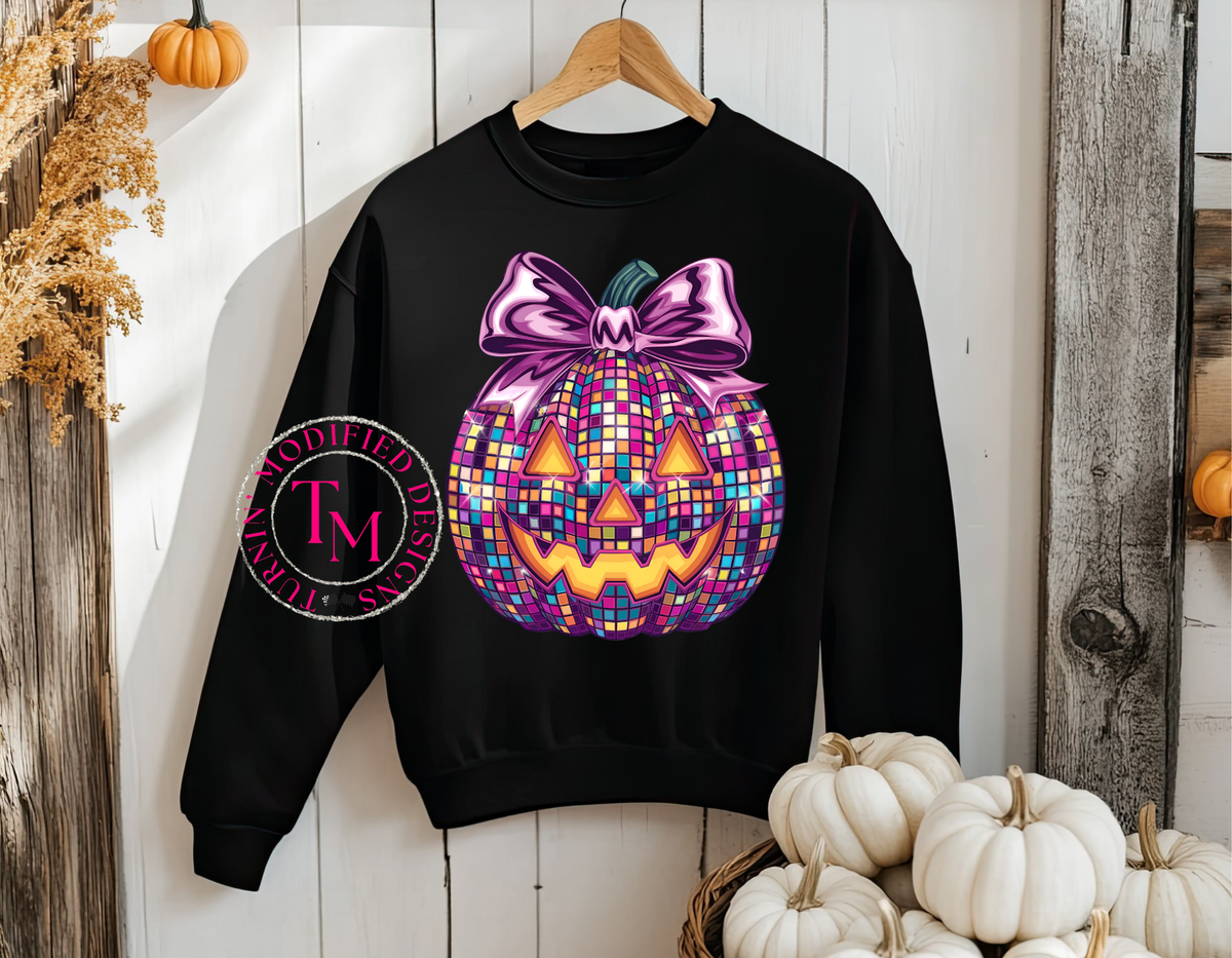 Purple Disco Pumpkin