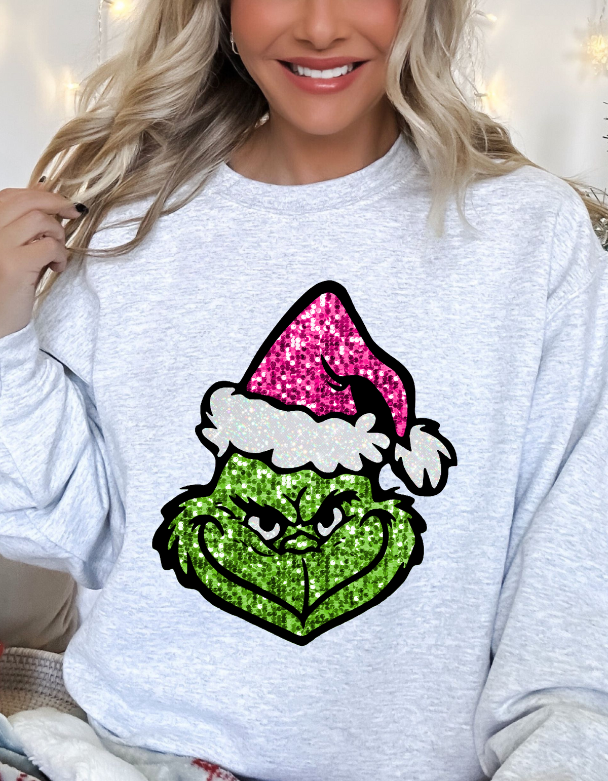 Faux Grinch Glitter