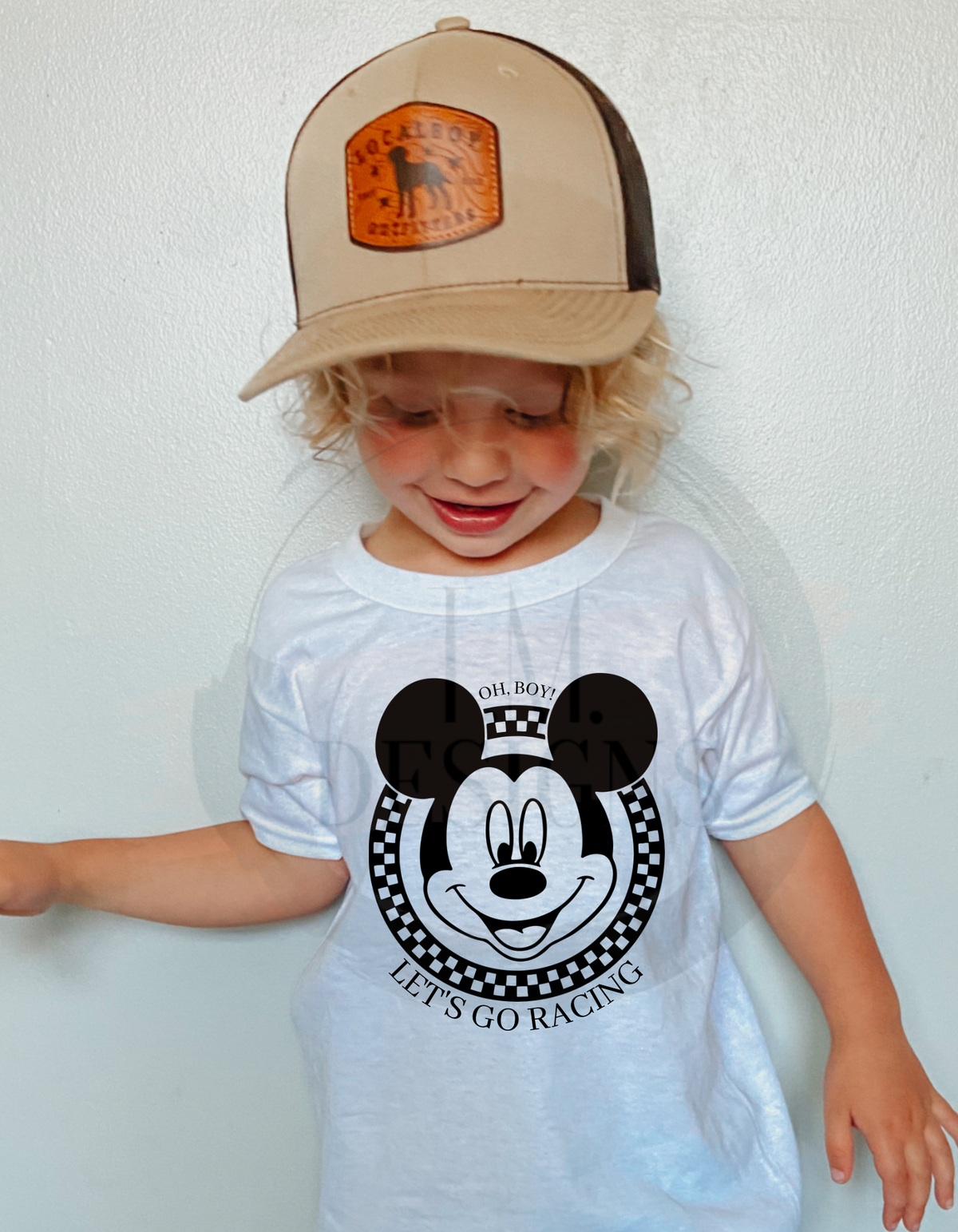 Minnie & Mickey Checkered Racing