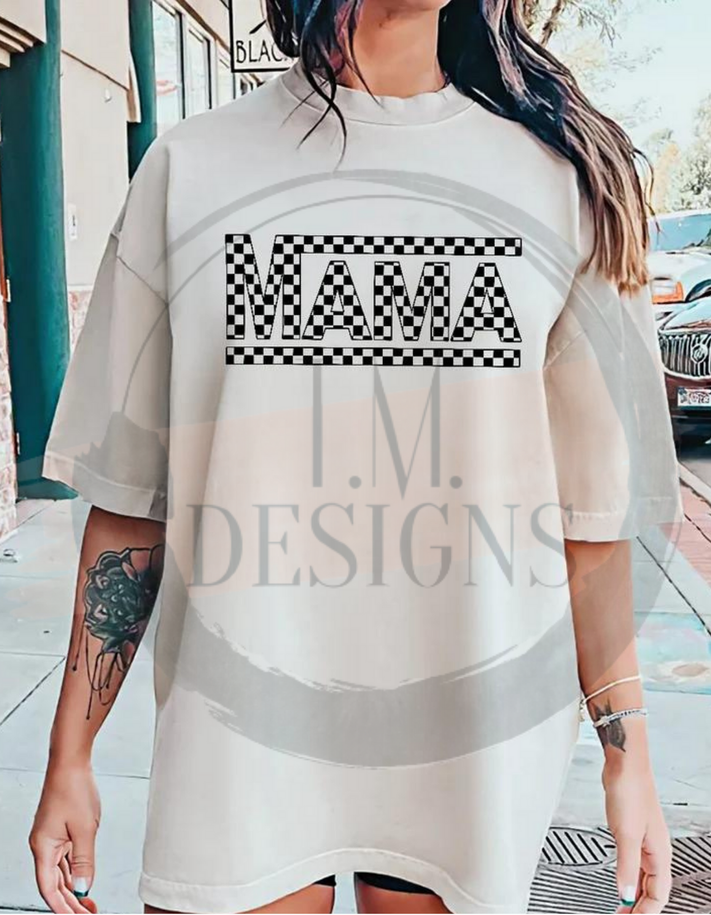 Checkered VANS MaMa