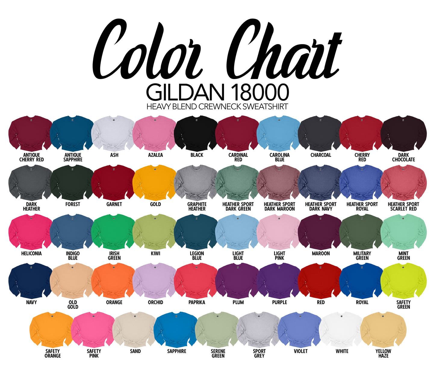 Gildan 18000 Crewneck