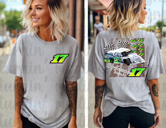 CUSTOM RACE CAR W/ NUMBER