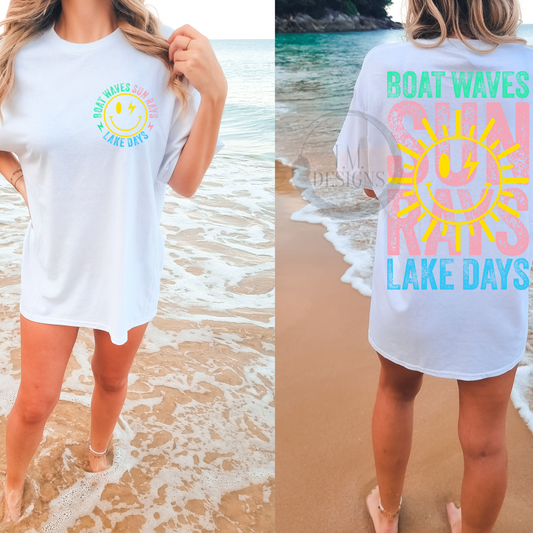 Sun Rays Lake Days