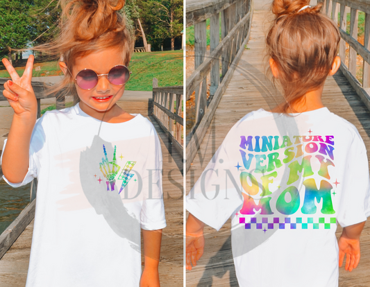 Mini Tye Dye of Mom