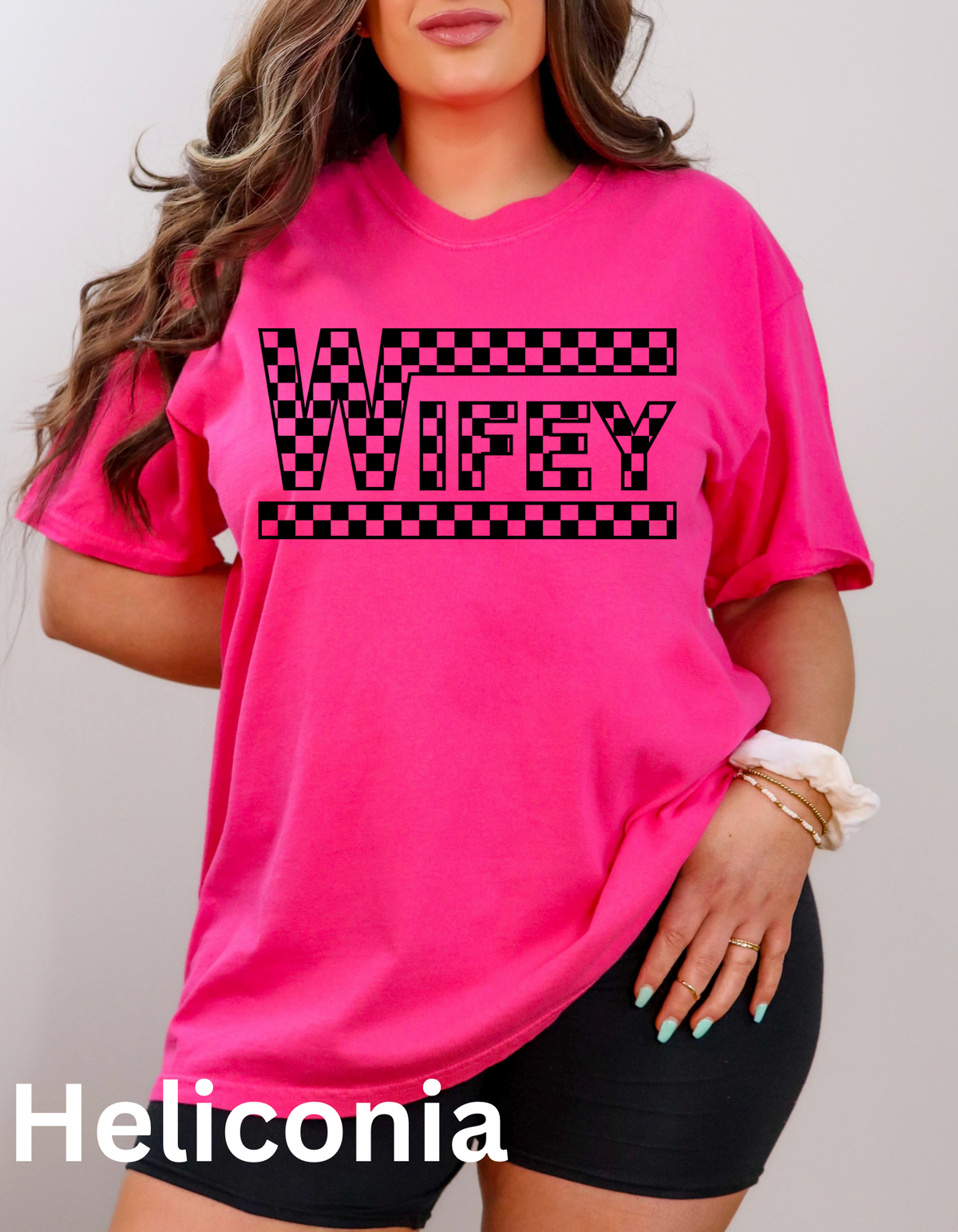 CC CHECKERED WIFEY