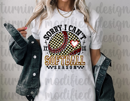 Softball Season