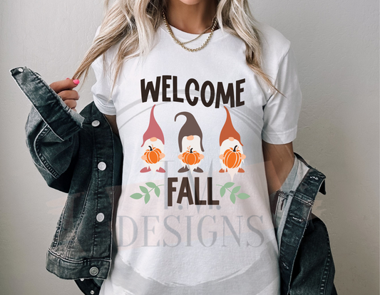 Gnome Welcome Fall