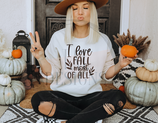 I Love Fall Most of All