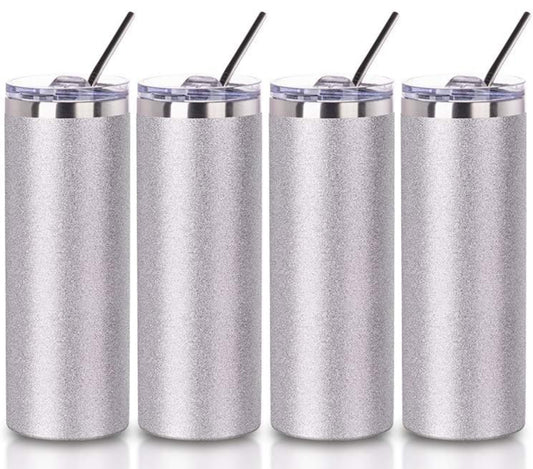 20 Oz Glitter Tumbler