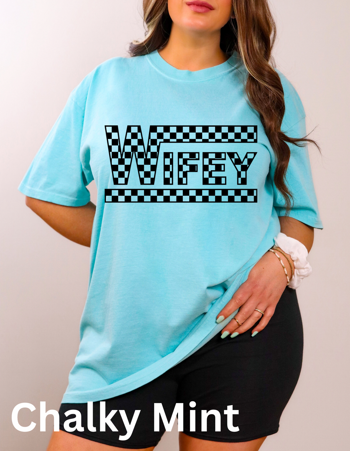 CC CHECKERED WIFEY