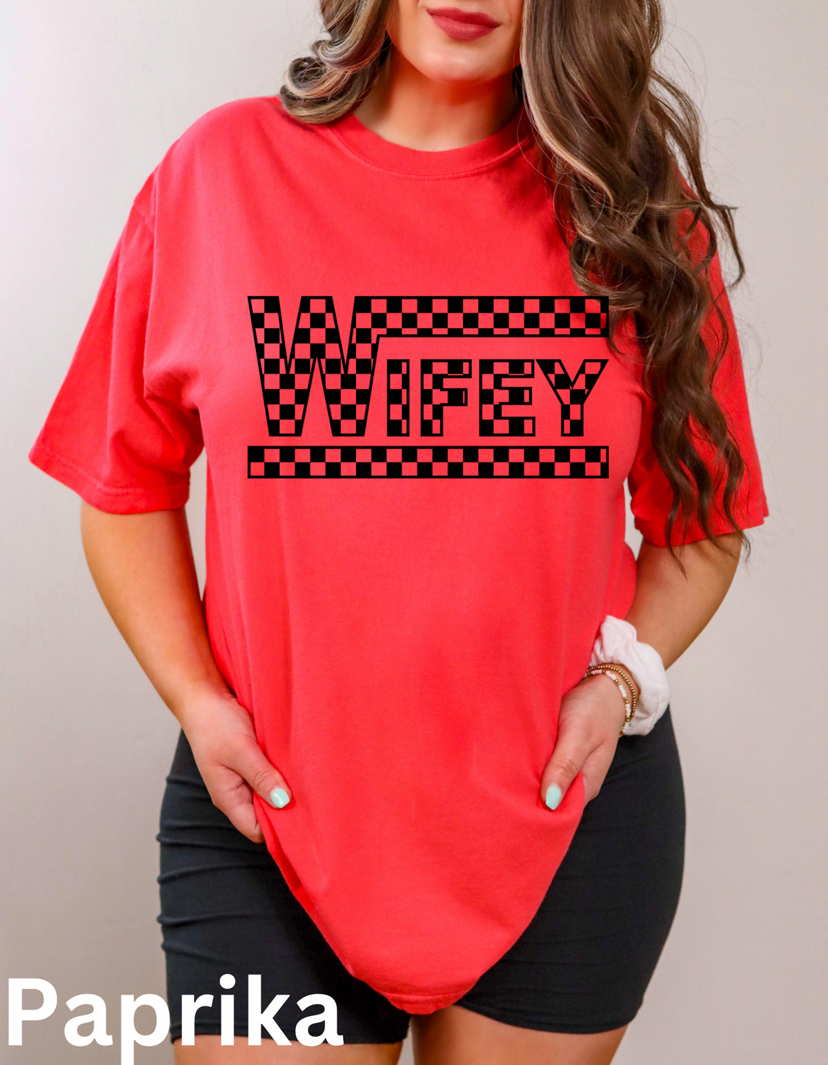 CC CHECKERED WIFEY