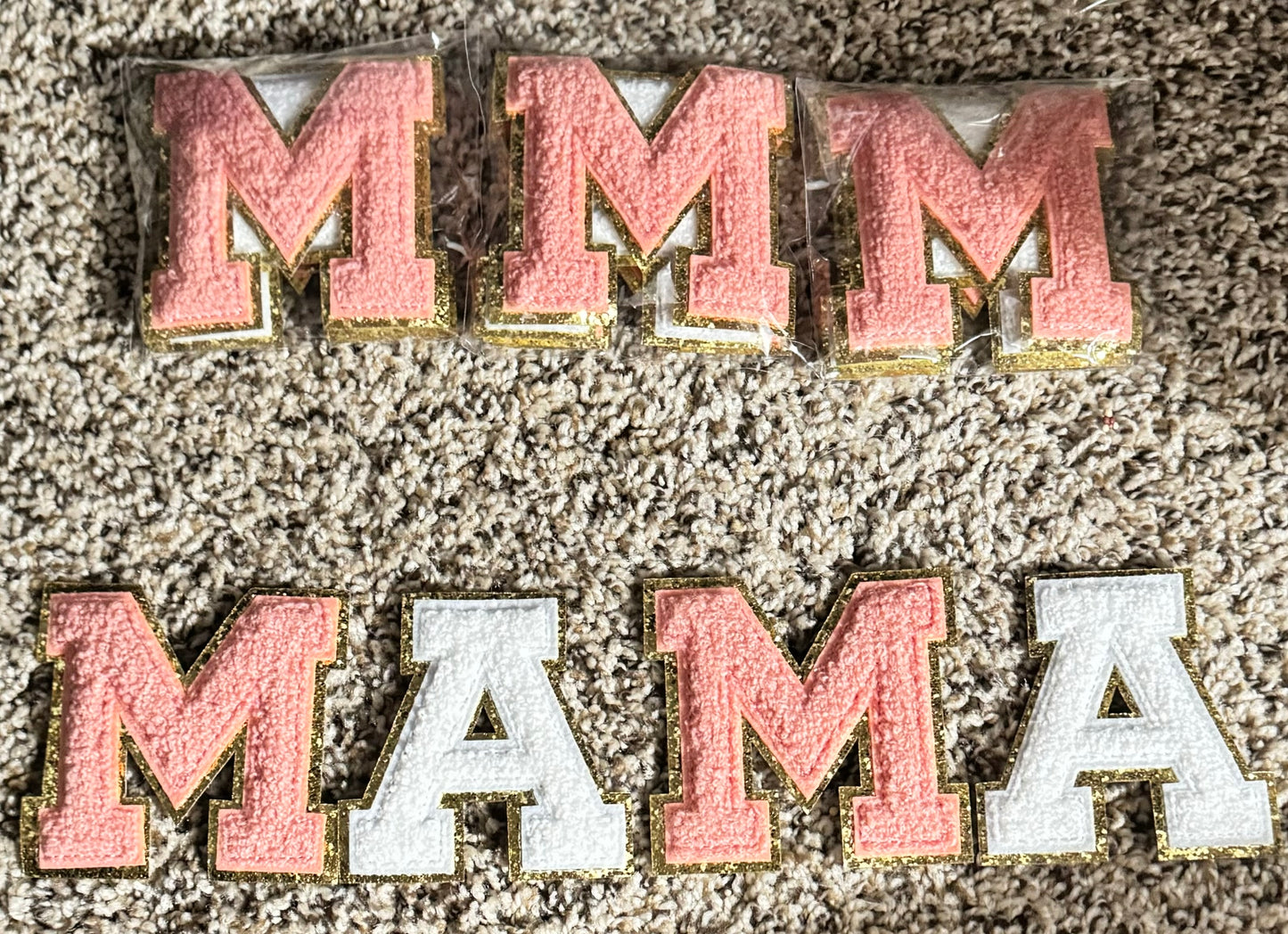 Pink Chenille MAMA