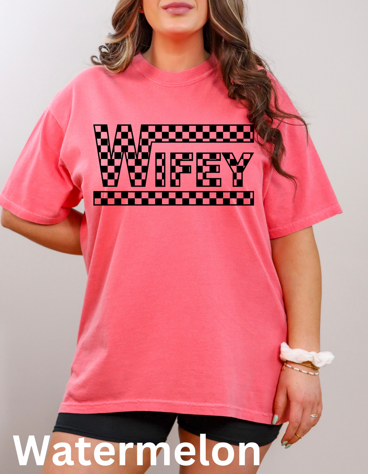 CC CHECKERED WIFEY