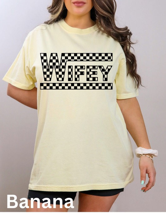 CC CHECKERED WIFEY