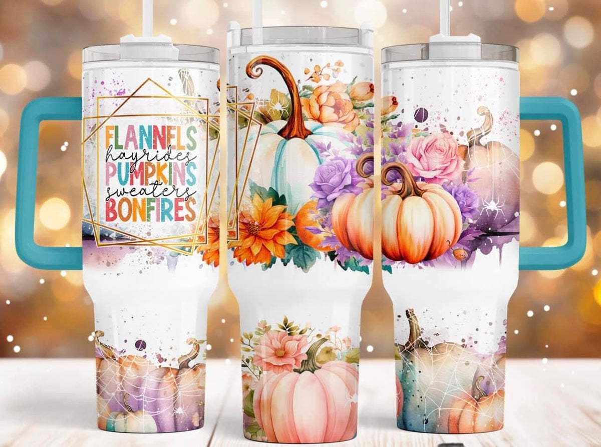 Flannels, Pumpkins, Bonfirs