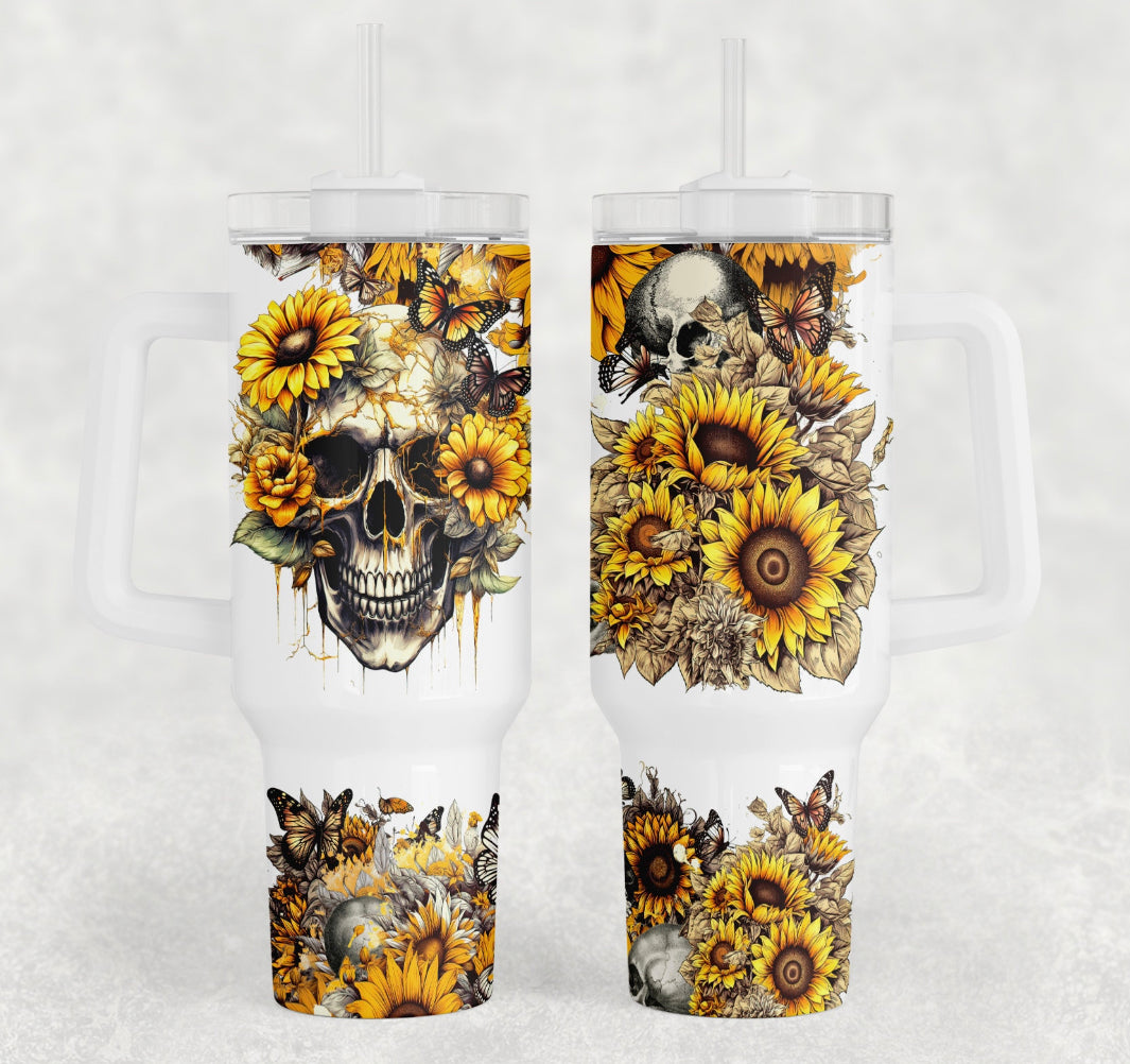 Skull Sunflower