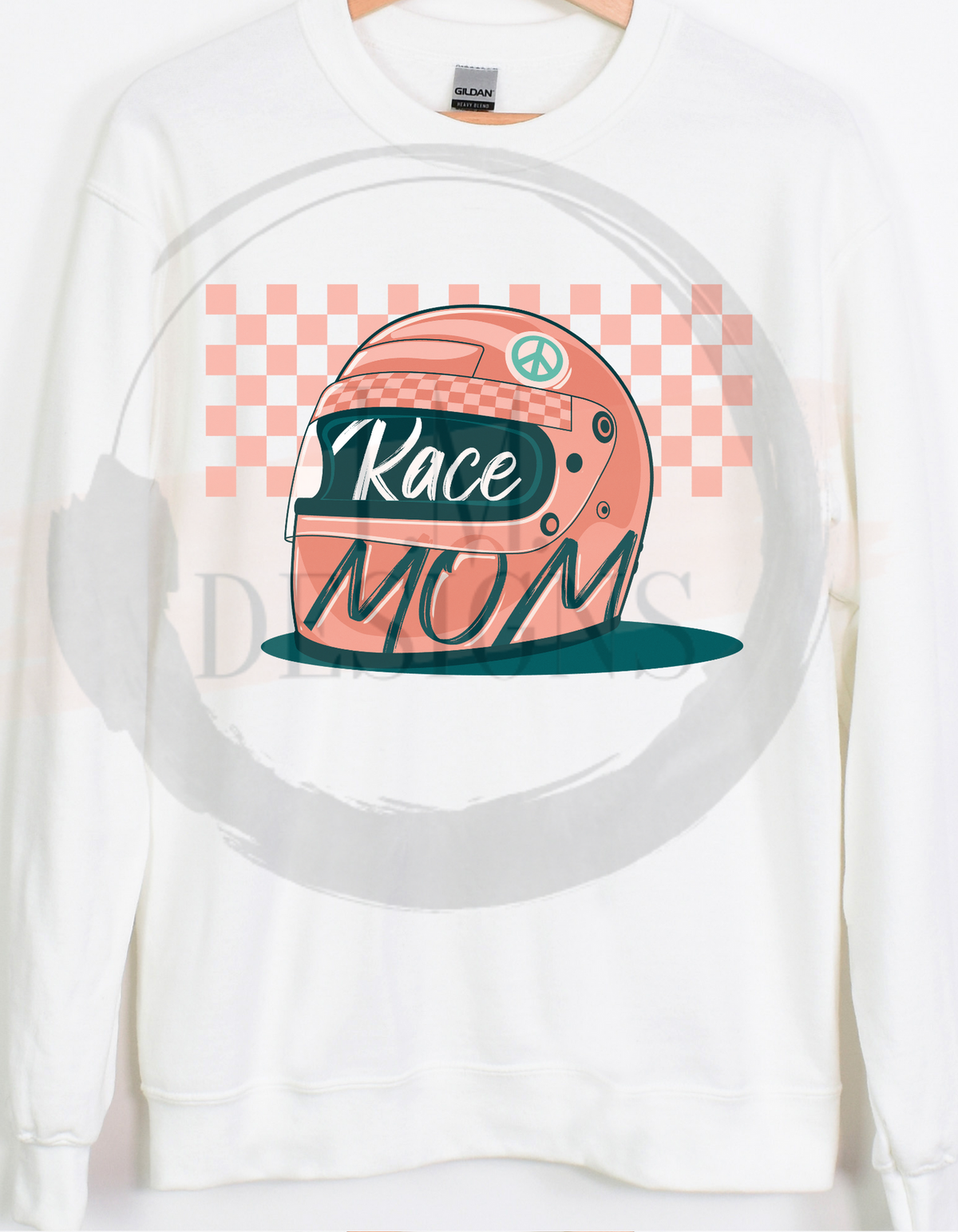 Helmet Race Mom