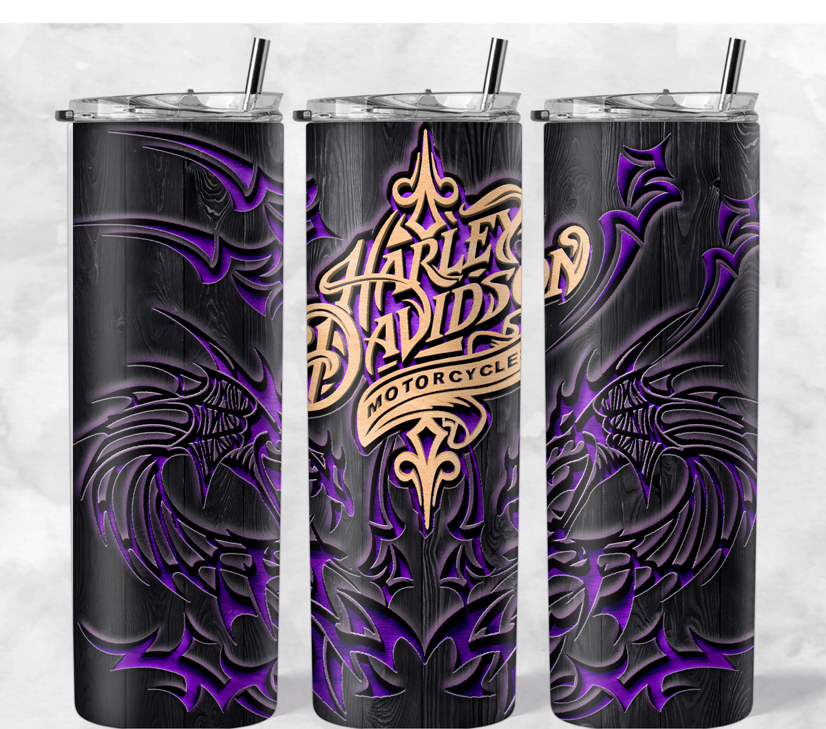 Purple Harley