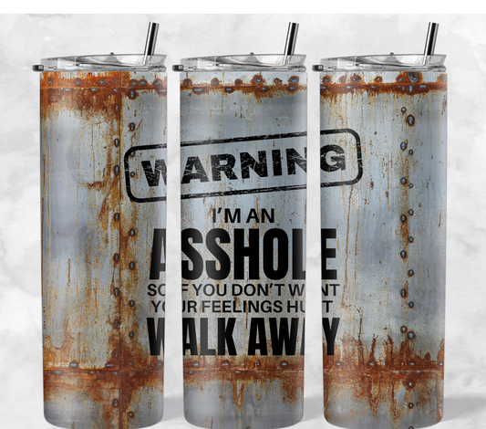 Warning Asshole