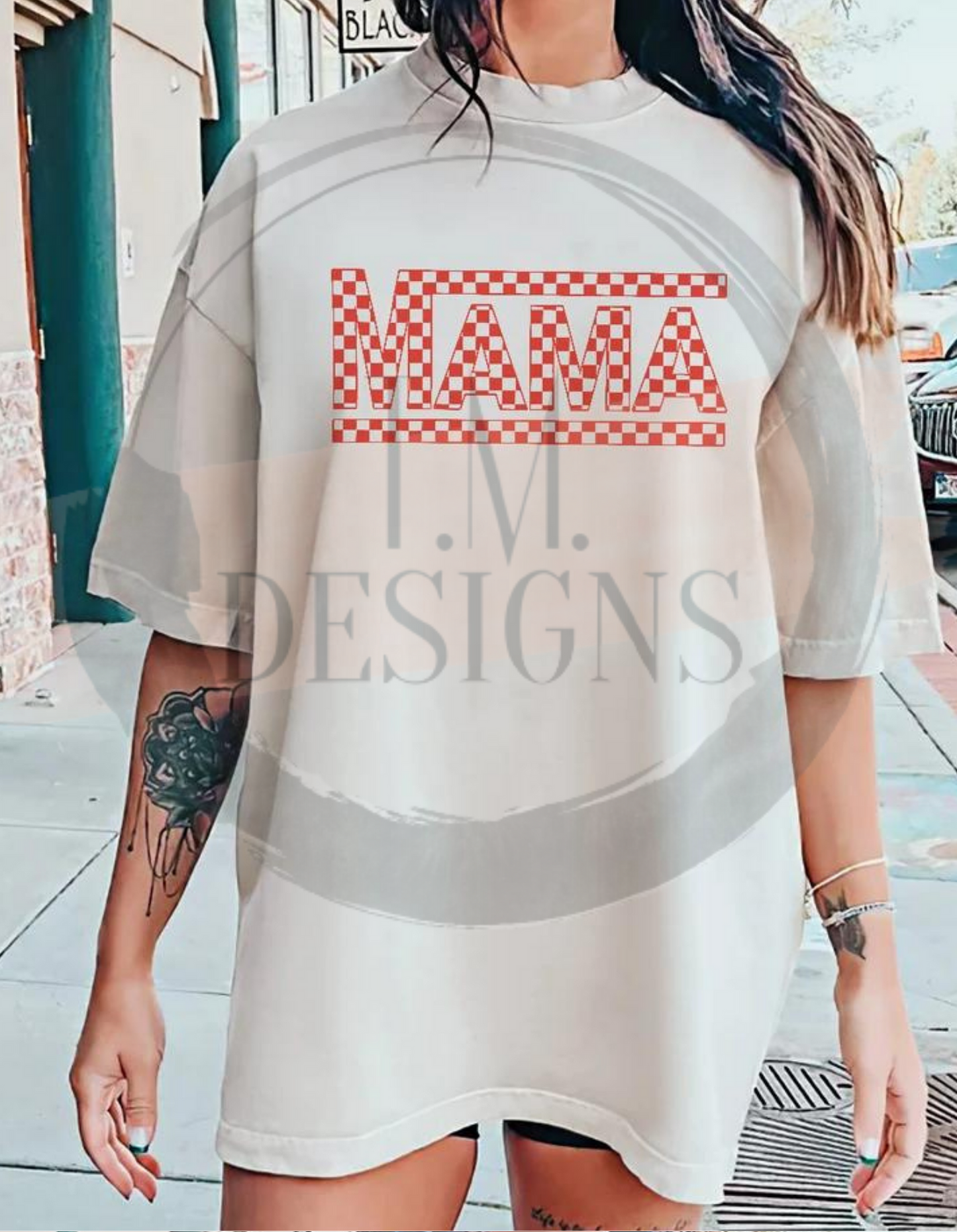 Checkered VANS MaMa