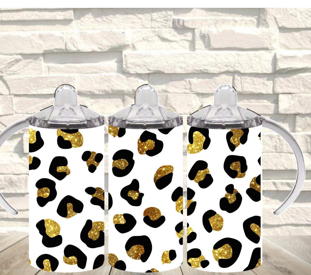 Leopard Print Sippy